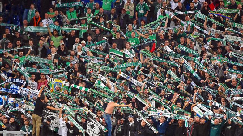 navijači Saint Etienne