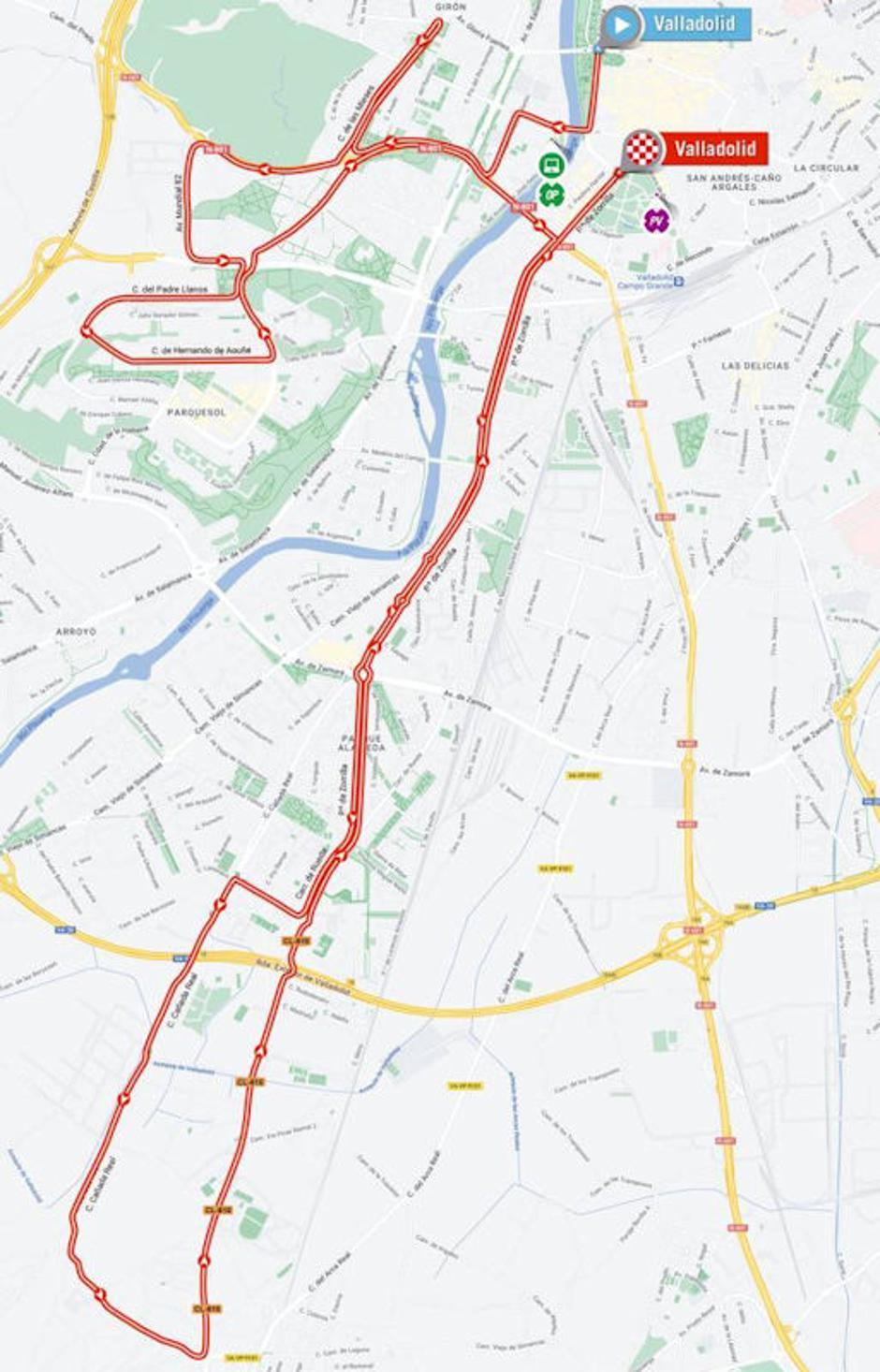 Trasa 20. etape Vuelte | Avtor: Cyclingstage