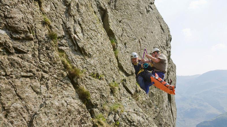 plezanje plezalec reševanje