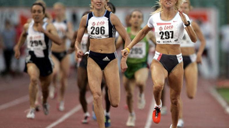 Po novem bo Jolanda Čeplak tekla z nogometaši.