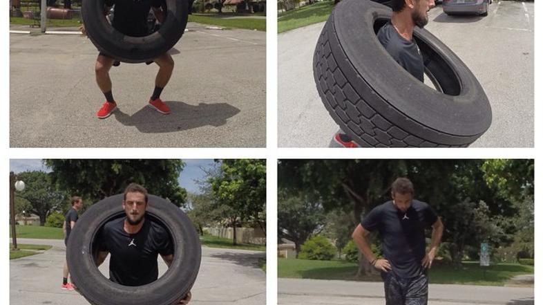 Marco Belinelli individualni trening na prostem
