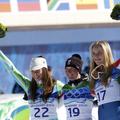 olimpijske igre Vancouver 2010 superveleslalom srebrna Tina Maze Vonn Fischbache