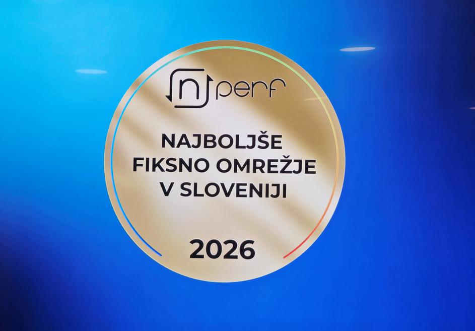 Telekom Slovenije, dobitnik nPerf nagrade za fiksno omrežje
