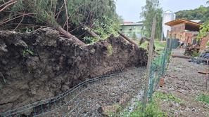 Sveti Andraž v Slovenskih goricah posledice neurja