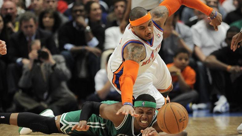 Paul Pierce in Carmelo Anthony