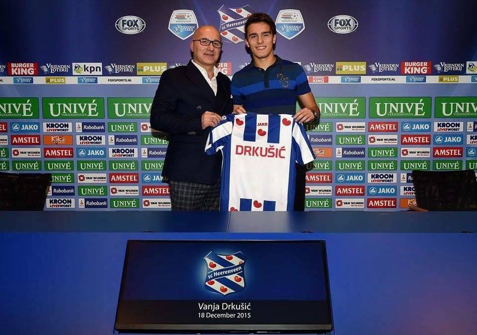 Vanja Drkušić | Avtor: sc Heerenveen