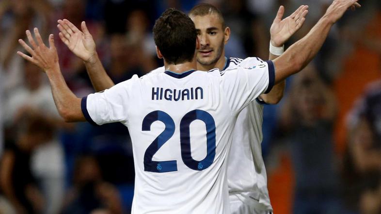 benzema higuain real granada