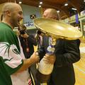 Union Olimpija Milič Rems superpokal zmaga pokal trofeja slavje