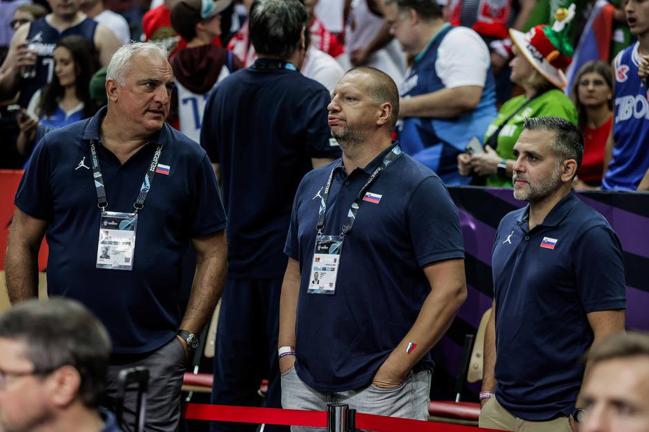eurobasket 2025 Katovice slovenija poljska, sašadončič, matej erjavec | Avtor: Saša Despot