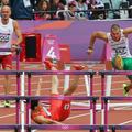 Liu Xiang 110m z ovirami padec london 2012