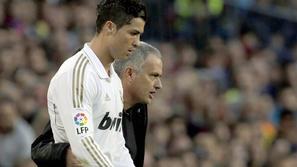 jose mourinho cristiano ronaldo