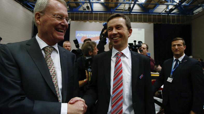 Hans-Olaf Henkel Bernd Lucke AfD