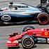 Button McLaren Räikkönen Ferrari VN Malezije Malezija trening Sepang formula 1