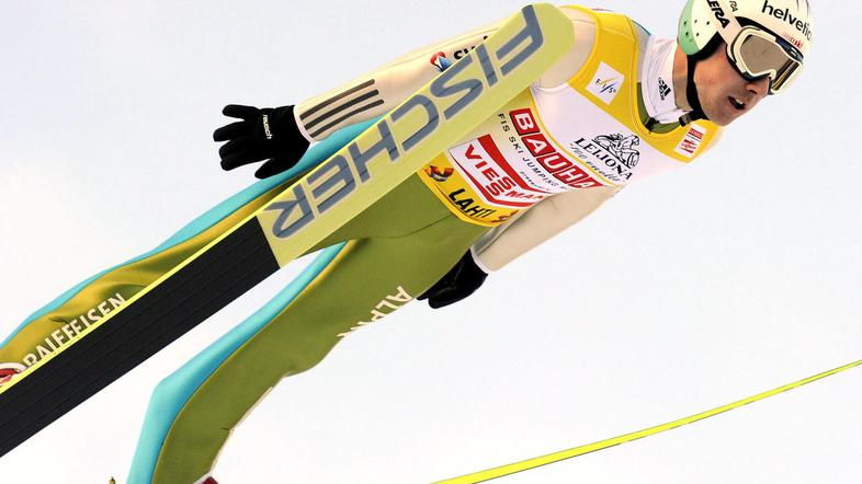 Simon Ammann je postal pravi serijski zmagovalec. (Foto: Reuters)