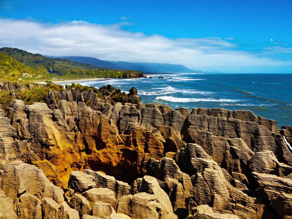 Punakaiki Pancake Rocks, Nova Zelandija