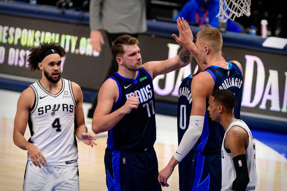 Kristaps Porzingis in Luka Dončić | Avtor: Profimedia