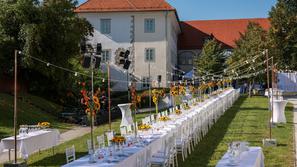 Kranjska dolga miza 2023, Kranj, grad Khislstein