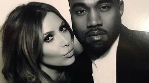 Kim Kardashian in Kanye West