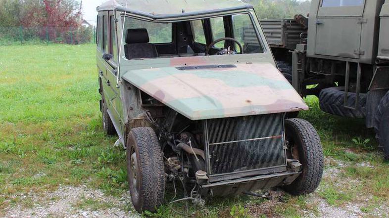 dražba vozil vojska