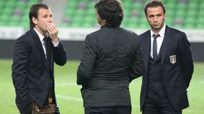 Antonio Cassano Giampaolo Pazzini Slovenija Italija Stožice torbica