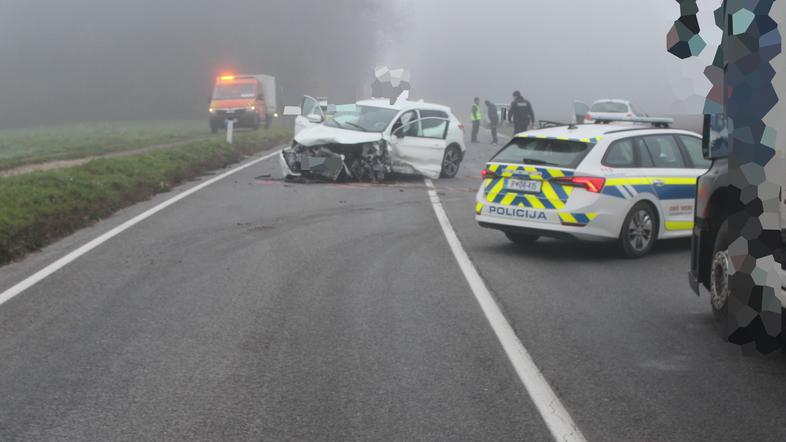 Godešič, prometna nesreča, poškodovani