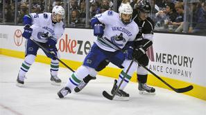 Kopitarason Garrison Richardson Los Angeles Vancouver Canucks Kings NHL