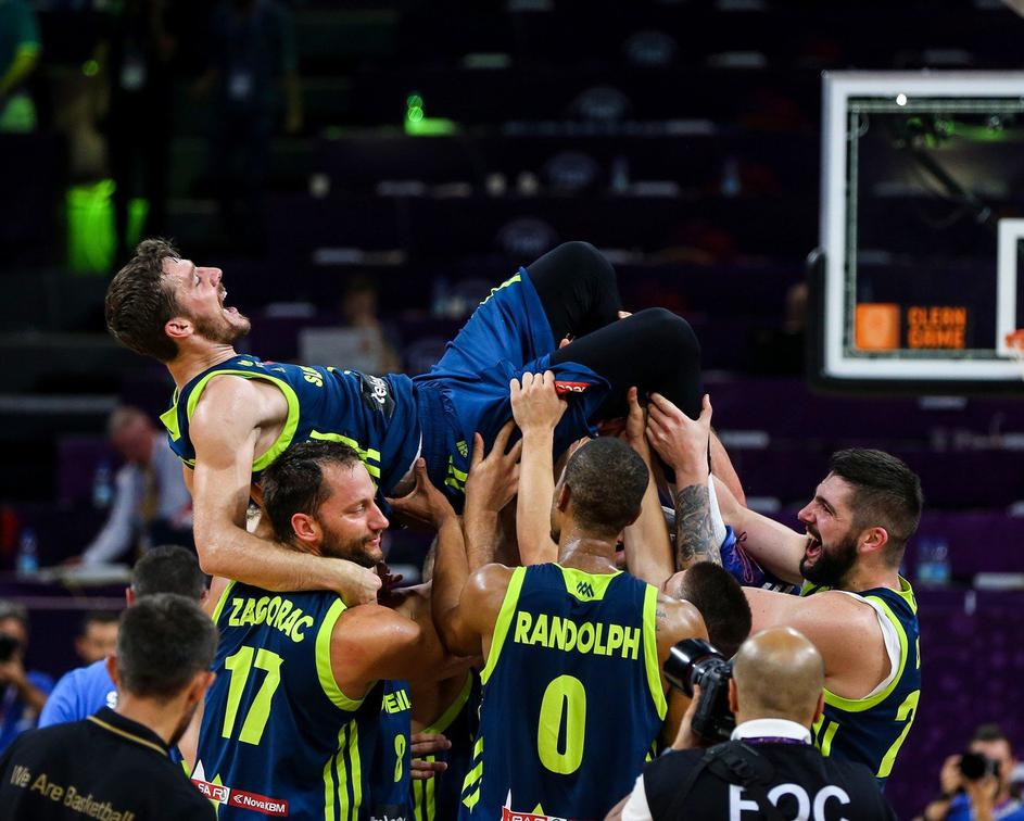 Slovenija Španija košarka Eurobasket