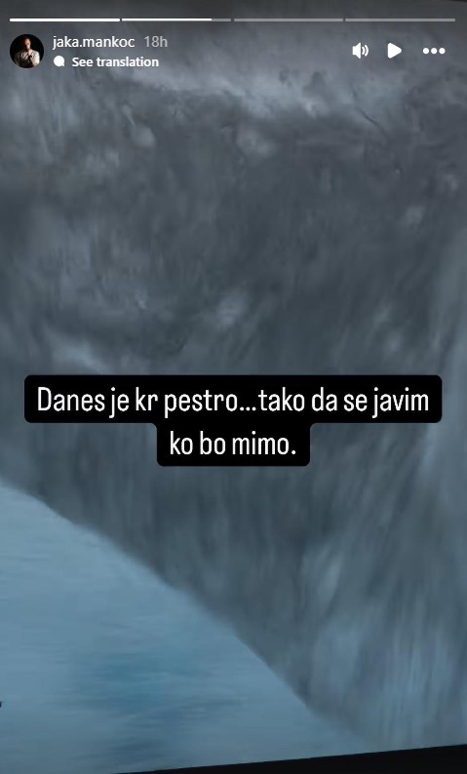 Jaka Mankoč | Avtor: Instagram