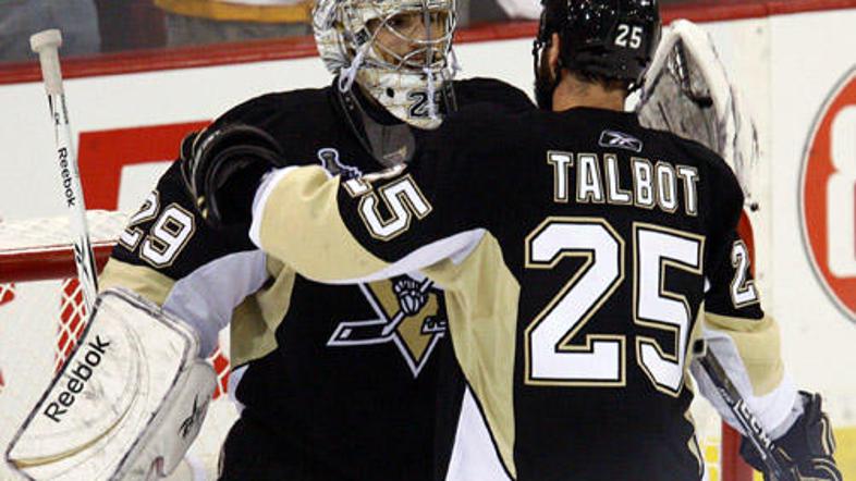 Max Talbot je bil z dvema zadetkoma junak srečanja.