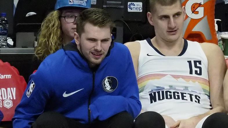 Luka Dončić in Nikola Jokić