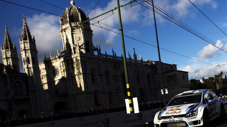 Ogier reli rally WRC po Portugalski Portugalskem Volkswagen