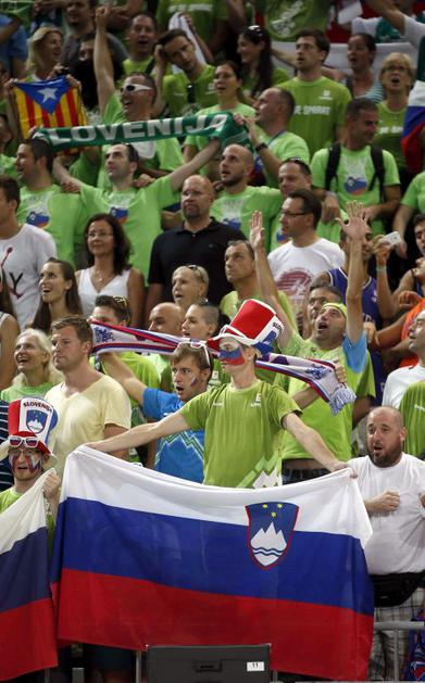 navijači Slovenija Dominikanska republika osmina finala Mundobasket