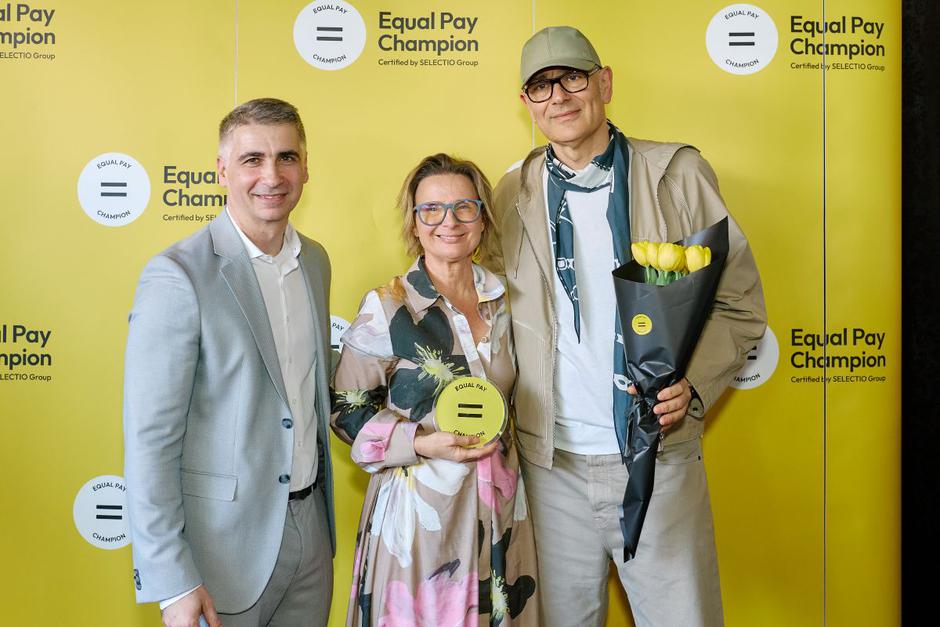 Atlantic Grupa: Aleksandar Zemunić, Mojca Domiter in Emil Tedeschi. | Avtor: Pristop