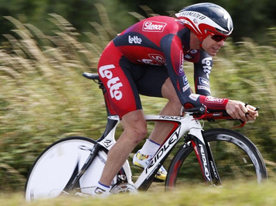 Na Touru bomo videli tudi svetovnega prvaka, Avstralca Cadela Evansa. (Foto: Reu