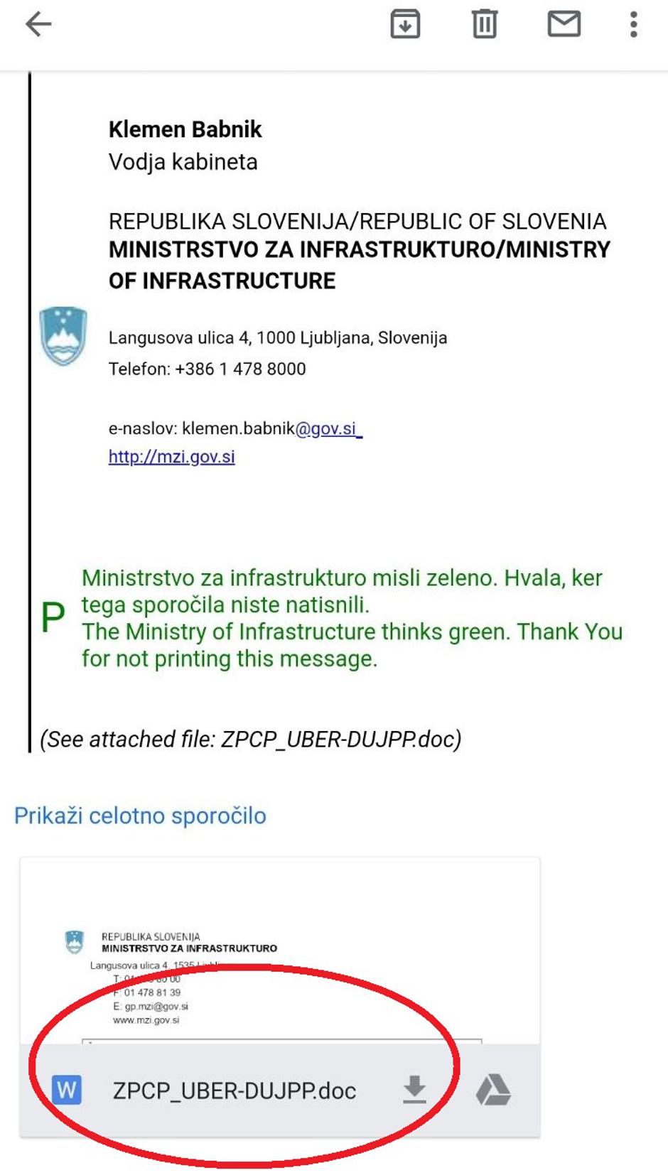 Uber datoteka | Avtor: Žurnal24 