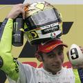Valentino Rossi in deveto jajce, ki ga je "izvalil" na dirki v Sepangu. © Reuter