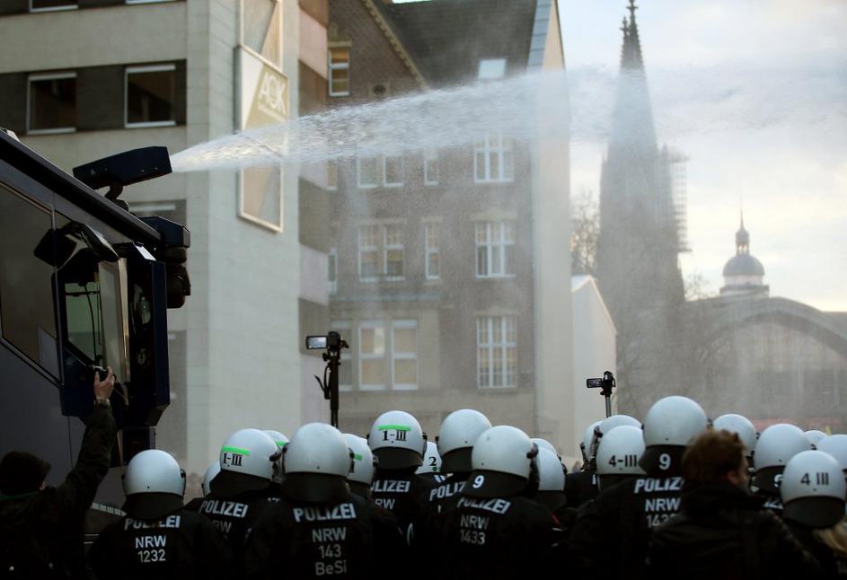 Protest v Kölnu
