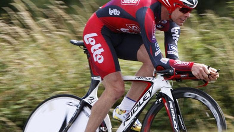 Na Touru bomo videli tudi svetovnega prvaka, Avstralca Cadela Evansa. (Foto: Reu