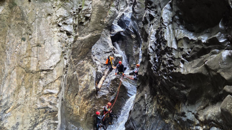 plezalec iskalna akcija avstrija