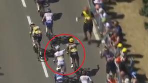 Tadej Pogačar in Matteo Jorgenson