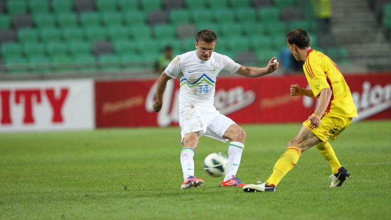 dedić slovenija romunija nogometna reprezentanca