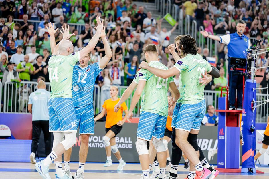 odbojka Liga Narodov Nizozemska - Slovenija | Avtor: Saša Despot