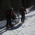 Eno izmed letošnjih zimskih posredovanj reševalcev s Koroške. (Foto: Pu Slovenj 