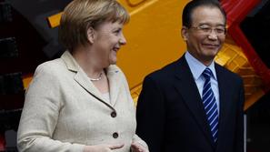 Angela Merkel in Wen Jiabao