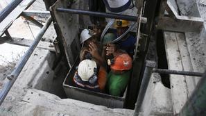 Reševanje ekvadorskih rudarjev je bilo neuspešno. (Foto: Reuters)