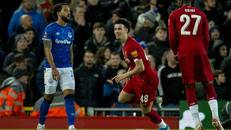 Curtis Jones Liverpool Everton FA Cup