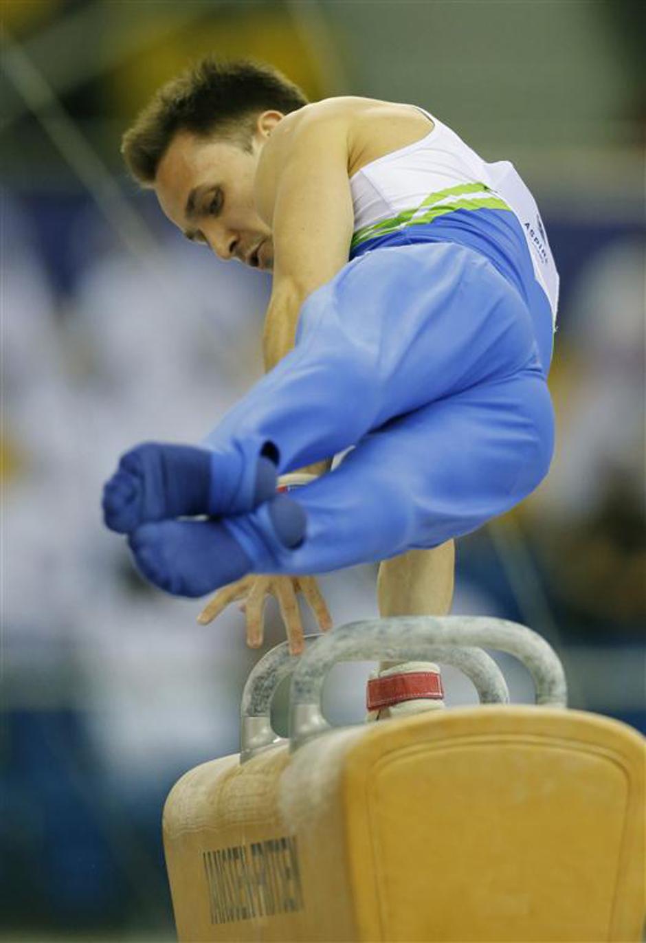 Bertoncelj svetovni pokal Doha Aspire Dome Katar gimnastika konj | Avtor: Reuters