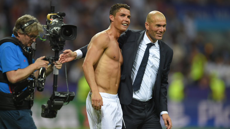 cristiano ronaldo zinedine zidane