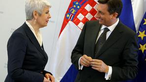 Brdo, konferenca, Borut Pahor, Jadranka Kosor