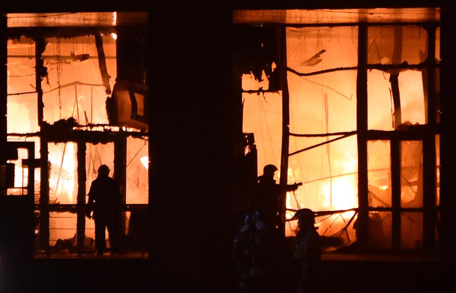 Požar Moskva | Avtor: epa